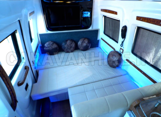 force traveller luxury caravan modification agency in delhi