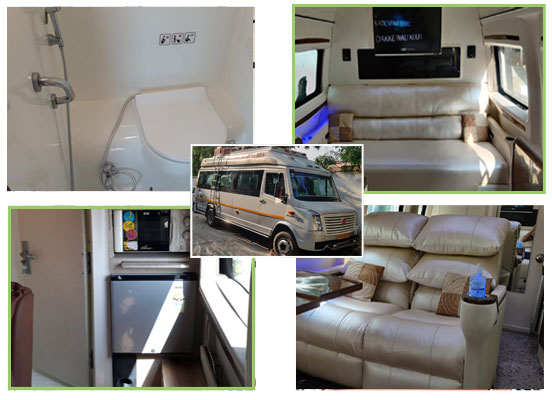 force traveller vanity van modification and designers for film shooting