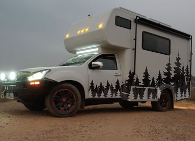 campervan modification in isuzu car