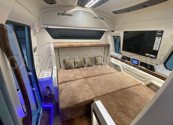 5 seater premium vanity van modifications and builders in delhi