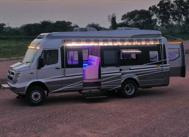 contact for expandable caravan customisation in delhi