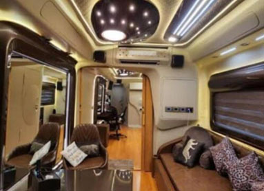 celebrity vanity van customisation in delhi