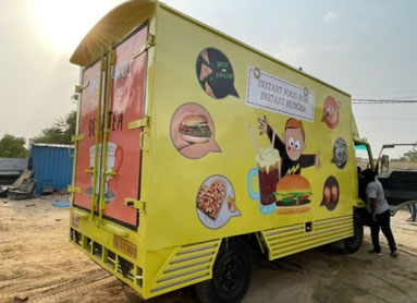 food truck van customisation company in delhi