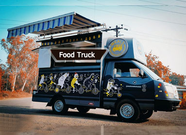 contact for make food van modification in delhi