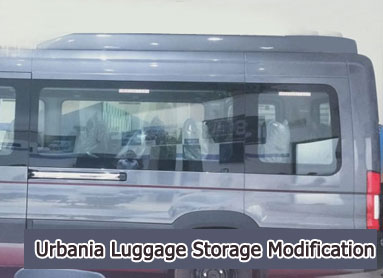 force urbania top luggage carrier modification in delhi