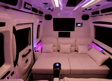 celebrity personal use luxury caravan modification agency in delhi